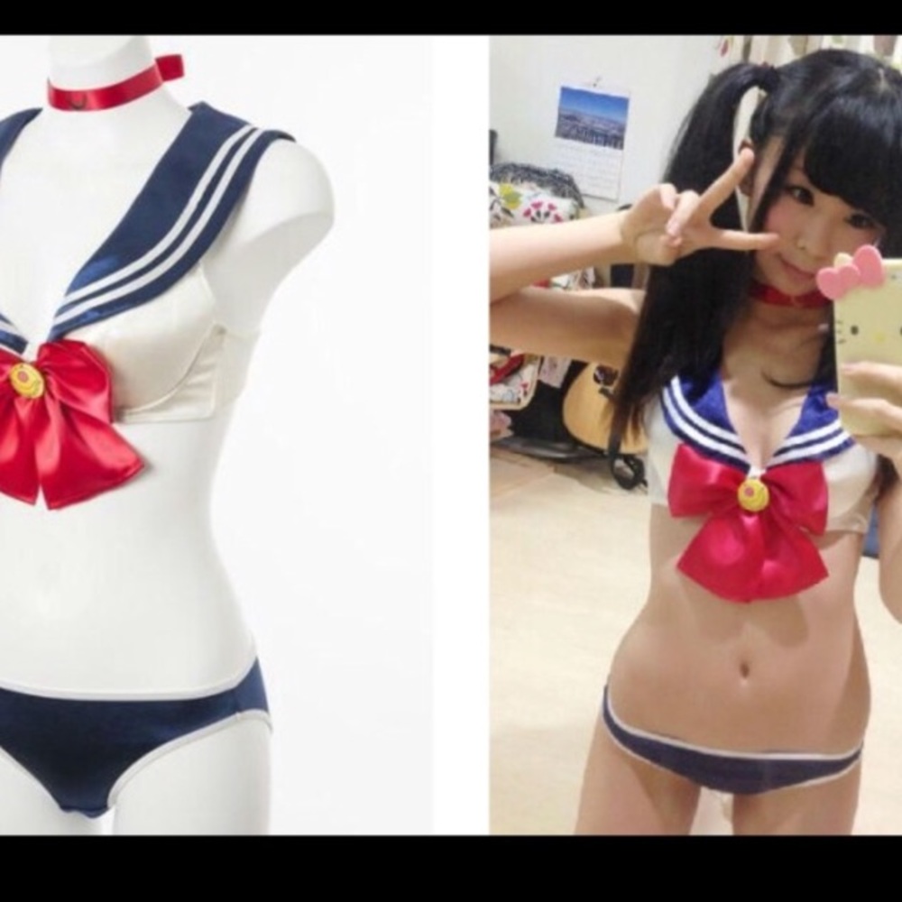 Peach john authentic sailor moon set small